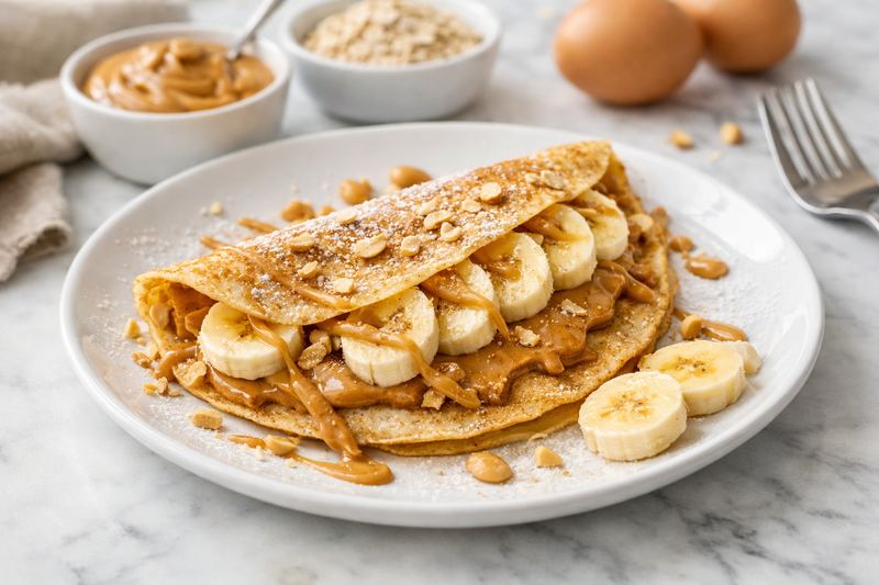 PB Sweet Crepe