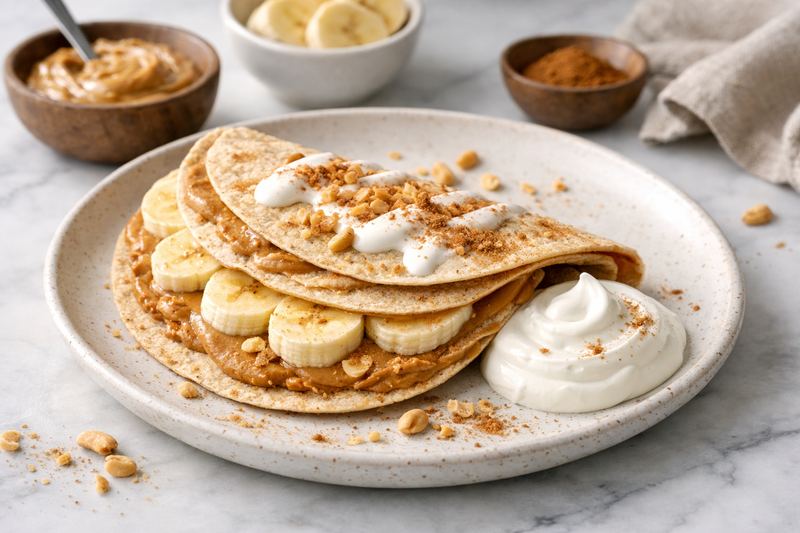 PB & Banana Tortilla