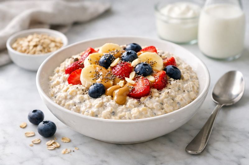 High-Protein Overnight Oats