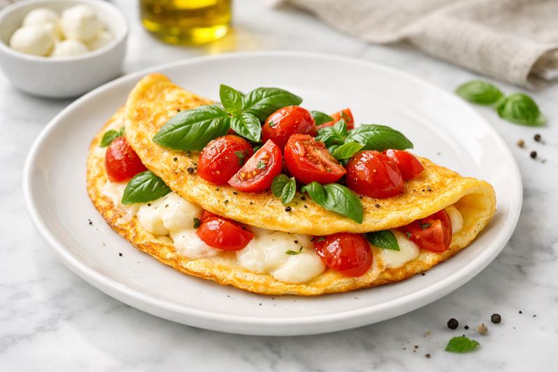 Caprese Omelette