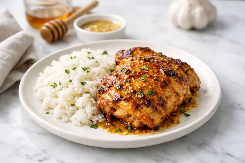 Air Fryer Honey Mustard Chicken