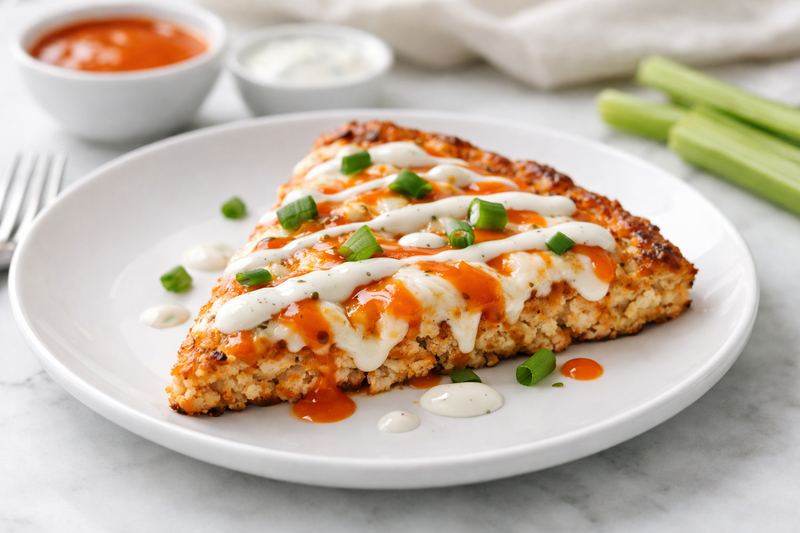 Buffalo Chicken Crust Pizza
