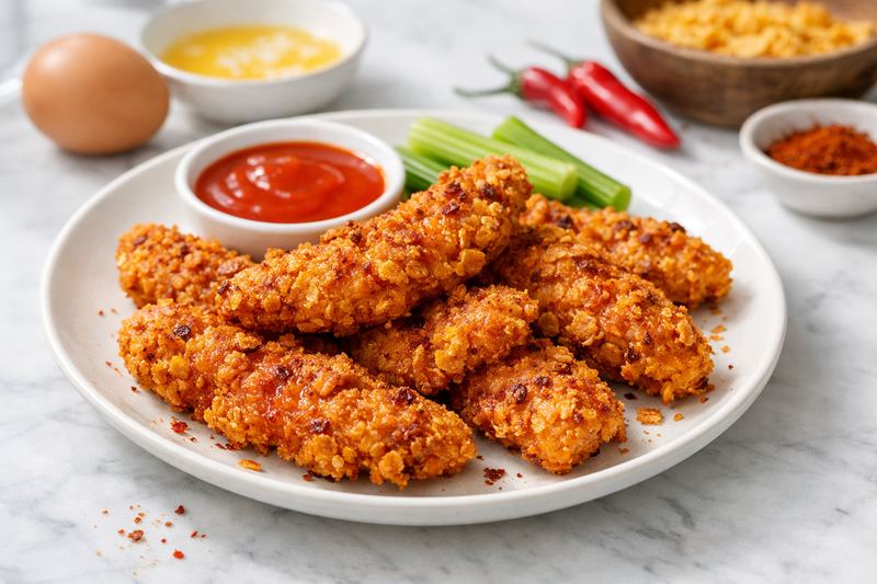 Spicy Air Fryer Chicken Tenders