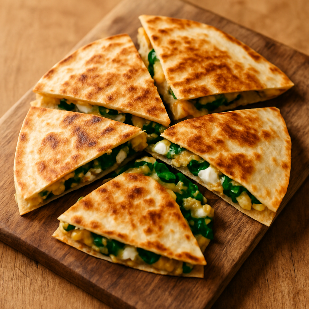 High-Protein Chicken Quesadilla