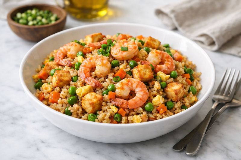 Shrimp & Tofu Fried Rice