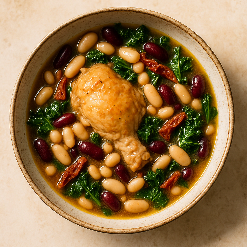 High-Protein Slow Cooker Chicken Casserole