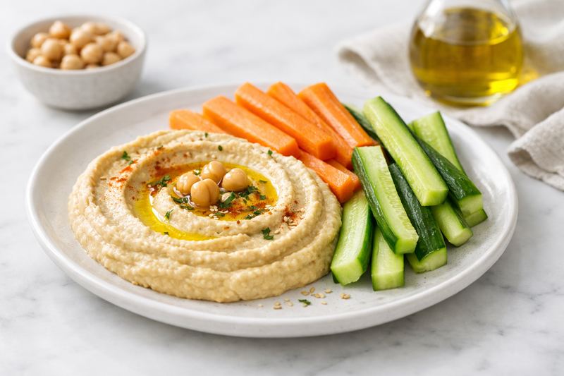 Hummus & Veggie Sticks